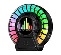 Car Diffuser Atmosphere Light - Gardenia Sea, Bluebell Scent Tablet Holder, Rhythm beat Capture Device, Relaxing Environment Creator, Quick Setup Portable Decorative Perfume | With Ventilation Grill