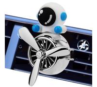 Car Diffuser,Automotive Air Fresheners Vent Clip | Cute Astronaut Rotating Propeller Aromatherapy for Travel Road Trip Truck Men Women