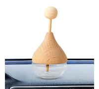 Car Diffuser Bottles, Decorative Auto Fragrance, 1.38 x 1.77n Refillable Glass Container, Water Drop Bottle, Clip on Vent Design for Aromatherapy Decoration, Truck, Suv, Rv, Vehicle Interior