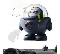 Car Diffuser Dashboard, Skeleton Design 6.6x6.1x5.8cm 105g Auto Air Freshener, Creative Long-Lasting Perfume Ornament for Car Home Kids Toys Center Console