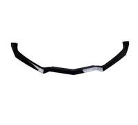 Car Diffuser Valence Side Front Lip Bumper Style Car Front Spoiler Lip Splitter ABS Glossy Black Metallic Compatible With Chevy For Corvette C8 For 5VM 2020-2024