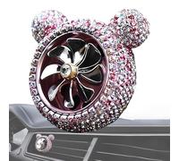 Car Diffuser Vent - Rotating Clipmensorist, Glow Odor Dispenser | Long Lasting Air Nutralizer for SUV with Dash Vent Use, Odor Remover