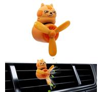 Car Diffuser Ventilation Clip Long Lasting Cartoon Car Air Freshener Accessories Slow Release Perfume Aromatherapy Fragrance Decoration for Women Families Friends Colleagues