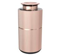 Car Diffuser Waterless Essential Oil Diffuser Aromatherapy 10 * 4 * 5cm Metal Car suitable for Office and Home enhancing your relaxation and wellness experience (Gold)