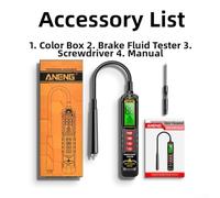 Car Digital Multimeter Pen with Clear Backlight Display, Continuity Testing Function, and Audible Buzzer for Quick Electrical Problem Identification (A)