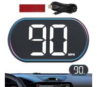 Car Digital Speedometer - OBD2 Meter Screen, Accurate Speed Tracker, Mini Head Up Tool | Clear Velocity Reading Technology, Sleek Dashboard Upgrade For Cars vanz Off Road Utility Travel Navigation