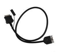 Car Direct Cable Interface Black Compatible Ada Plus for Jaguar Vehicles for Abs 30-pin Construction Audio Installation -and-play -