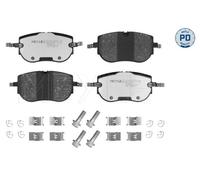 Car Disc Brake Pad Set Front Fits Audi Q4 SUV Sportback MEYLE 025 264 1616/PD