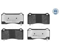 MEYLE 025 262 7516/PD Brake pad set