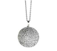 Car Disco Ball, 3.5cm Rhinestone Disco Ball Car Mirror Hanger Ornament with Chain, Car Disco Ball for Rear View Mirror, Rear View Mirror Hanging Accessories