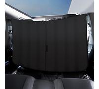 Car Divider Curtain Between Rear Seat Privacy Curtain Blackout Isolation Curtain Auto Sun Shade, Compatible with Roewe Vision-i Vision-E,A-80×140CM