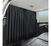 Car Divider for Dacia Duster 4x4 2015-2026 | Campervan Partition, Vehicle Drape, Cab Separator, Automotive Sunshade, Adjustable Width, Premium Soft Fabric, Fast Assembly
