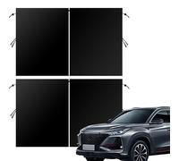 Car Divider Privacy Curtains, Interior Space Partition Sunshades | Private Auto Van Sun Shades, Uv Blocking Truck Blackout Curtains, Car Retractable for Camping