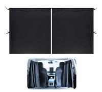 Car Divider Privacy Curtains, Removable Car Seat Partition Curtain Car Sunshade Blackout Screen Covers Between Rear Seat for Private Cars Pickups Vans for Travel Camping Sleeping Breastfeeding