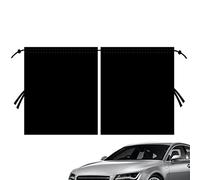 Car Divider Sunshade - 2 Piece Car Window Divider, Thicken the Privacy 'Auto Darkening for Car, Rear Sun Shade Cover for Van SUV