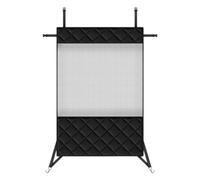 Car Dog Barrier - Auto Protection Fence Net, Car Divider For Dogs | Removable Universal Guard Separator Divider For SUV Truck Vehicle Backseat Cargo Window Trunk Crew Cab Seat Automotive