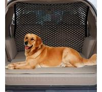 Car Dog Barrier Net for Land Rover Discovery5 (5seats), Dual Layer with Hook Truck Cargo Bungee Net Vehicle Gate Cargo Area Auto Luggage Organiser Bag