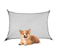 Car Dog Barrier - Portable Mesh Divider, Safe Back Seat Wall, Breathable Pet Travel Screen, Comfortable Cargo Area Partition | For SUV Van Hat