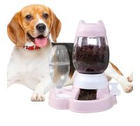 Car Dog Food, Automatic Dog Feeder, Automatic Pet Feeder, Automatic Feeder for Pushing, Automatic Water Dispenser, Educational Feeder for Pets with Large Capacity Educational Toy for