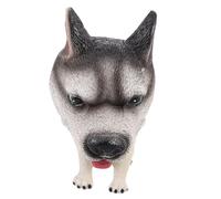 Car Dog Shaking Head Figurine Cute Creative Simulation Dog Model Spring Resin Metal Material Collectible Reducing Driving Stress Interior Dashboard Decoration for Car and Home