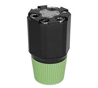 Car Dollar Coin Money Box 2 Layer Paper Money Saving Pot for Vehicle Black Green