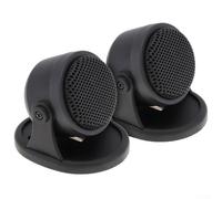 Car Dome Tweeters 4 Ohm 12v High Efficiency Mini 5khz20khz Pair for Incar Frequency System Abs Black High Audio Loudspeaker Speakers R