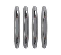 Car Door Anti-Scratch 4PCS Car Door Protector Strip Anti-collision Bar Stickers Silicone Side Guards Rear View Mirror Cover Protection Protector Rubber(Grey-4pcs)