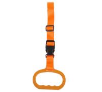 Car Door Assist Handle for Elderly and Disabled Mobility Aid | Orange Nylon Plastic Strap Handle, Sturdy Ergonomic Non-slip Grip, for Bed Rail and Bed Frame Support