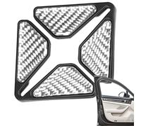 Car Door Corner Protectors - Universal Carbon Fiber Scratch Stickers for Car Body Modification, Collision Resistant, Strong Adhesive, No