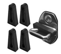 Car Door Damper,4X Door Lock Buffer Deadener Soundproofing for Car - Noise Reduction Door Side Protection Rubber Auto Door Cushion for Minivan, Truck