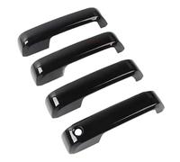 Car Door Door Handle Covers for Ford F150 2015-2019, ABS Car Door Handle Catch Cover ABS Exterior Accessories,Ordinary Handle-Bright Black