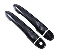Car Door Door Handle Covers for Renault Megane 3 2008-2016, ABS Car Door Handle Catch Cover ABS Exterior Accessories,Intelligent Single Hole-Electroplating