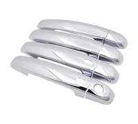 Car Door Door Handle Covers for Suzuki Swift 2008-2016, ABS Car Door Handle Catch Cover ABS Exterior Accessories, smart Double-Hole-Electroplating