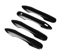 Car Door Door Handle Covers for Toyota Camry 8th 9th Generation 2018-2024, ABS Car Door Handle Catch Cover ABS Exterior Accessories,Smart single-hole-Bright black