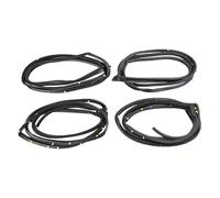 Car Door Edge Guard 4PCS Door Weatherstrip Silence 72310-SNE-A01 72350-SNE-A01 72810-SNE-A01 72850-SNE-A01 For Civic 2006-2011 Car Door Seal