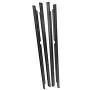 Car Door Edge Guard 4pcs/Set Black Car Window Glass Seal Moulding Trim for Mitsubishi for Montero 2th V20 V31 V43 V32 V33 1989-1999 Car Door Edge Guards