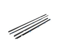 Car Door Edge Guard 72410TR0A01 4X Windows Rubber Weatherstrip Waterproof Pressure Strip Sealing Belt Moulding Trim for Civic 2012-2015 Black Car Door Edge Guards