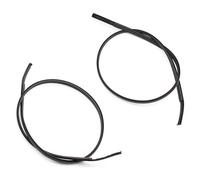 Car Door Edge Guard 75551-0K160 75552-0K160 For Toyota For Hilux Pair Dual Cab Auto Car Roof Drip Finish Moulding Seal Strips Trim Car Door Seal