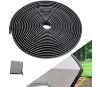 Car Door Edge Guards, 32.8Ft(10M) Winunite No Glue Universal Fit U Shape Rubber Edge Trim Car Door Protector Automotive Door Entry Guard Automotive Trim Car Door Edge Protector for Trucks Sedans SUV