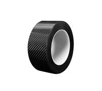 Car Door Edge Protection, 3 cm x 3 m, Universal Car Paint Protection Film, Door Edge Protection, Car, Carbon Fibre Strips, Anti-Scratch Carbon Fibre Protective Film, Dry Carbon Fibre Detailing, Vinyl