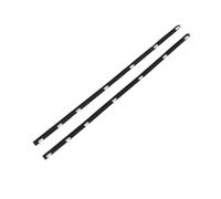 Car Door Edge Protector 1 Pair Car Outer Door Window Moulding Trim Weatherstrip Seal Belt 68210 90K00A for Land for Cruiser 70 Series Car Window Door Seals