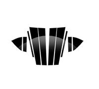 Car Door Edge Protector 10PCS Window Trim Cover BC Column Sticker Fit For Mazda 6 For RUIYI 2010-2015 Polished Pillar Posts