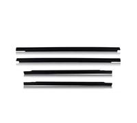 Car Door Edge Protector 4 Pcs MR144697 4 Door Outside Window Glass Rubber for Mitsubishi L200 for Strada K60 K70 1996-2004 Weatherstrip