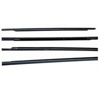 Car Door Edge Protector 4 PCS Window Rubber Outside for Outlander CU 2000-2006 Glass Protector Decoration Weather Strip MR487151 Edge Trim