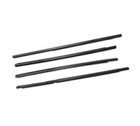 Car Door Edge Protector 4 Pieces Outside Windows Glass Rubber for Mitsubishi for Pajero Sport 2nd KH MN117612 Sealing Pedal for Montero KG Weather Strip 5757a336 Car Door Trim Seal