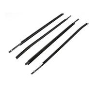 Car Door Edge Protector 4PCS Car Door Window Glass Window Seal Moulding Trims for Toyota for Tundra for Crew Max 2007-2018 Car Edge Protector Strip