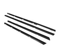 Car Door Edge Protector 4PCS Car Outer Door Windows Rubber Weatherstrip For Civic 2012-2015 Waterproof Pressure Strip Sealing Car Door Seal