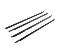 Car Door Edge Protector 4Pcs Car Side Window Weatherstrips Window Moulding Trim Seal Strip for Toyota for Corolla 2009-2012 Car Door Edge Guards