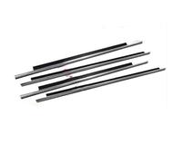 Car Door Edge Protector 4Pcs Car Window Weather Strips for A3 Sportback S3 RS 8V 2014~2020 Rubber Sealing Strip Decorative Accessories Car Door Seal(Sedan)(Sedan)