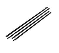 Car Door Edge Protector 4Pcs Chrome Window Rubber Trim for Civic 2006-2011 Weatherstrip Seal Side Door Glass Belt Replacement 72410-SNA-A01 Edge Trim